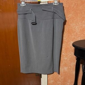 Grace Elements Charcoal Pencil Skirt